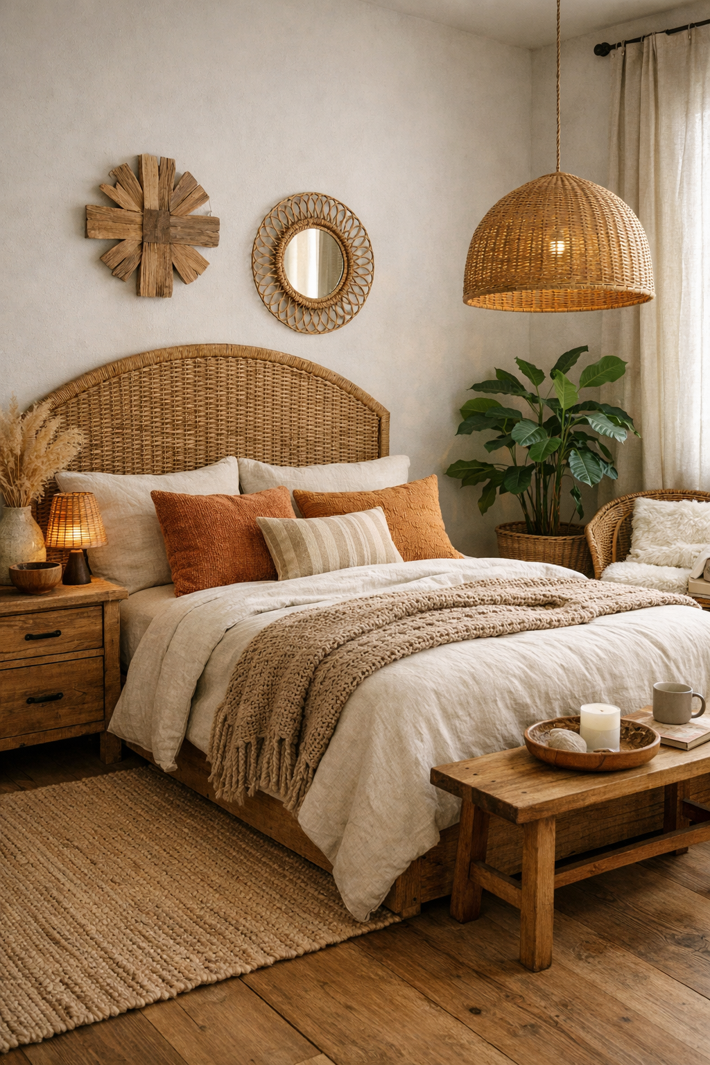 organic warmth and texture