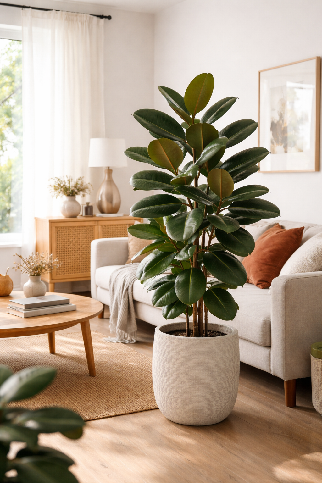 glossy resilient low maintenance foliage