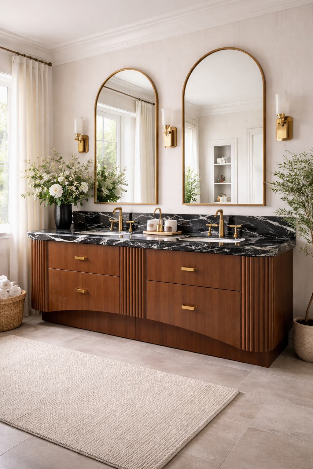 bold stylish vanity statement