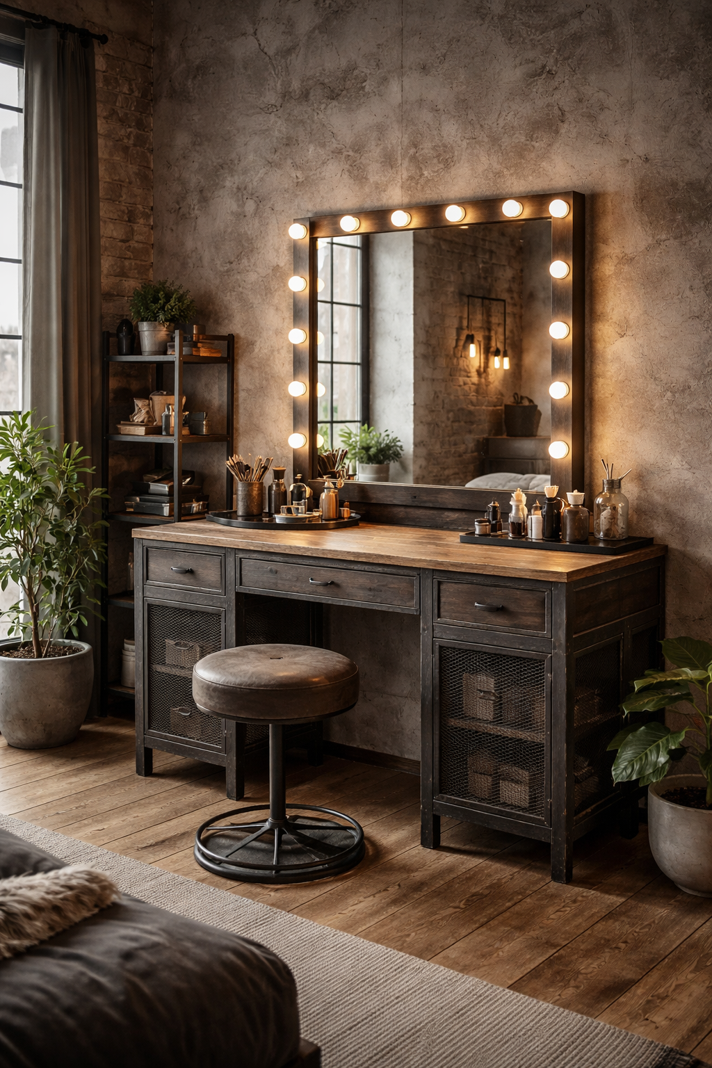 rugged raw industrial charm