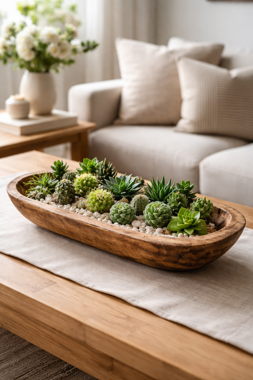 mini succulents enhance elegance