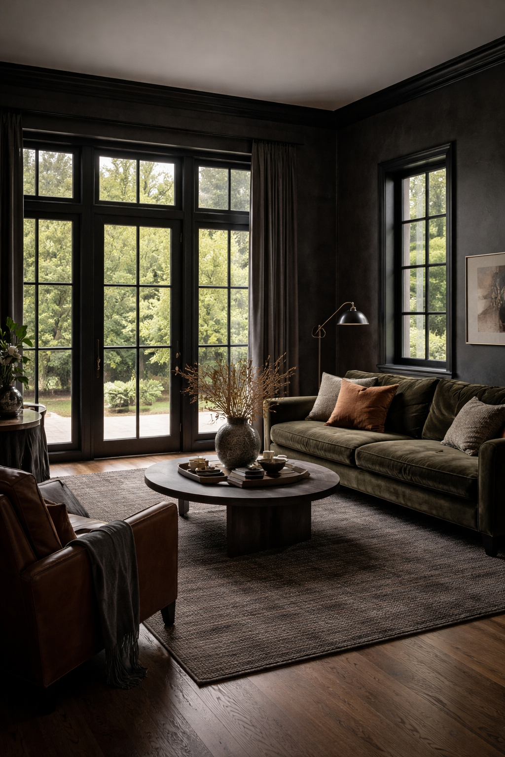 black frames enhance depth