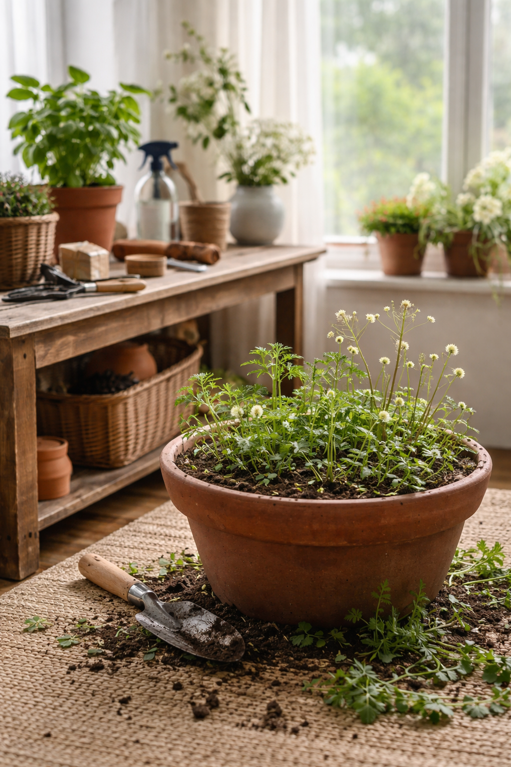 fragile weed prone plants
