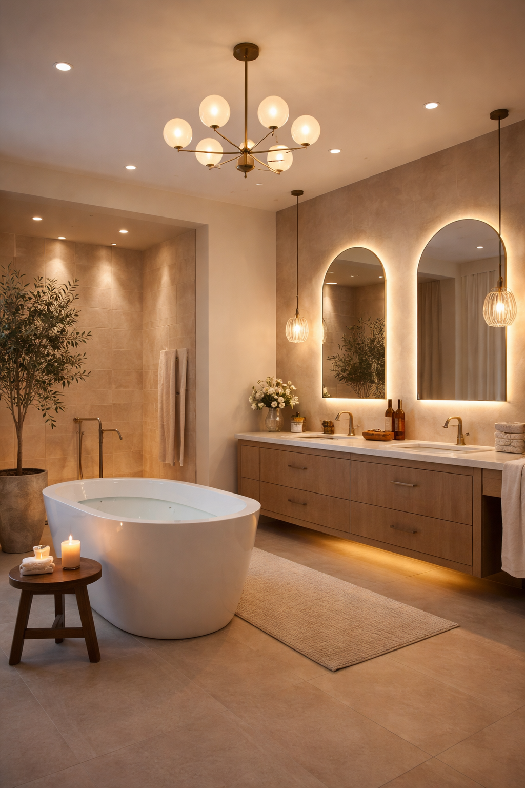 layered adjustable stylish lighting