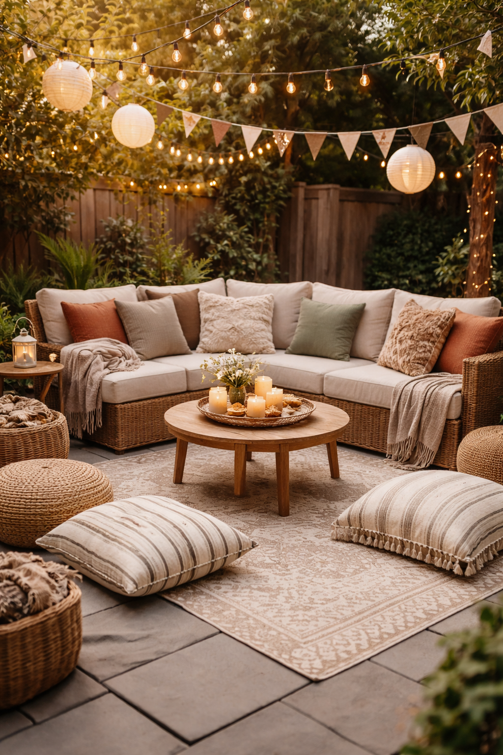 20 Epic Backyard Graduation Party Ideas for a Celebration to Remember 10 cozy textured inviting seating