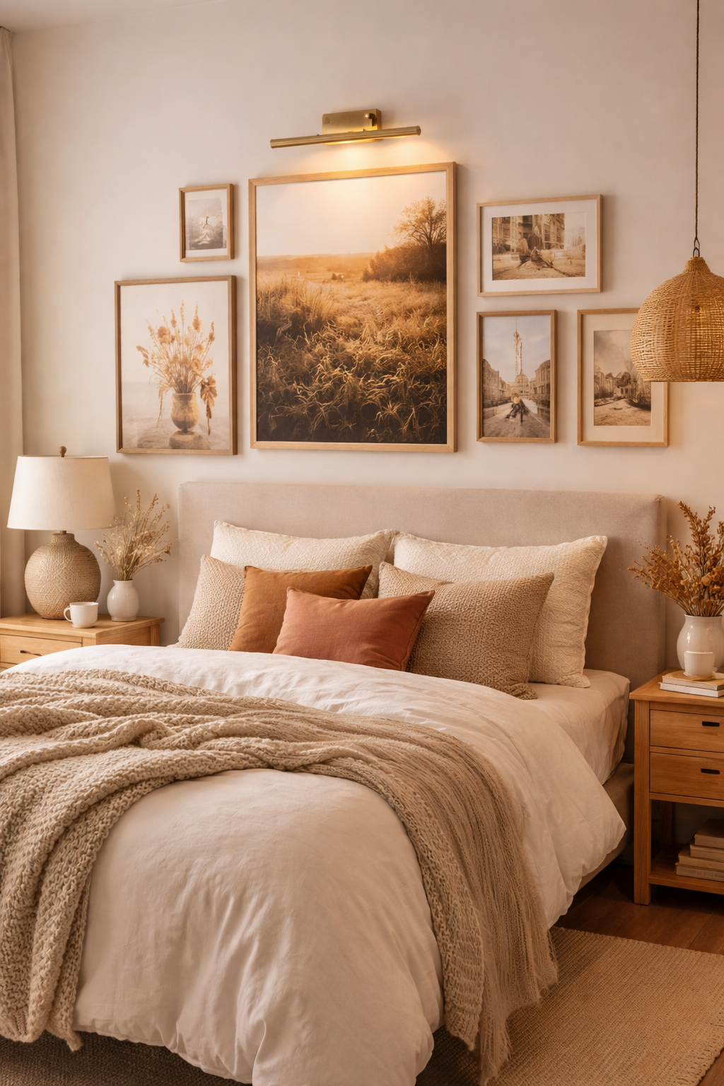 warm cozy inviting wall decor