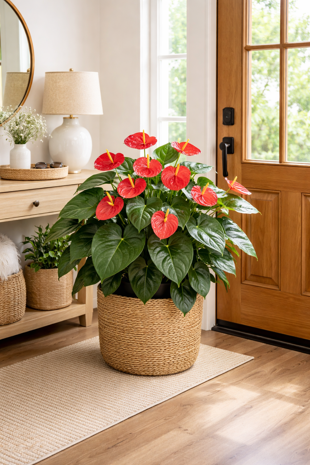 elegant heart shaped abundant welcoming