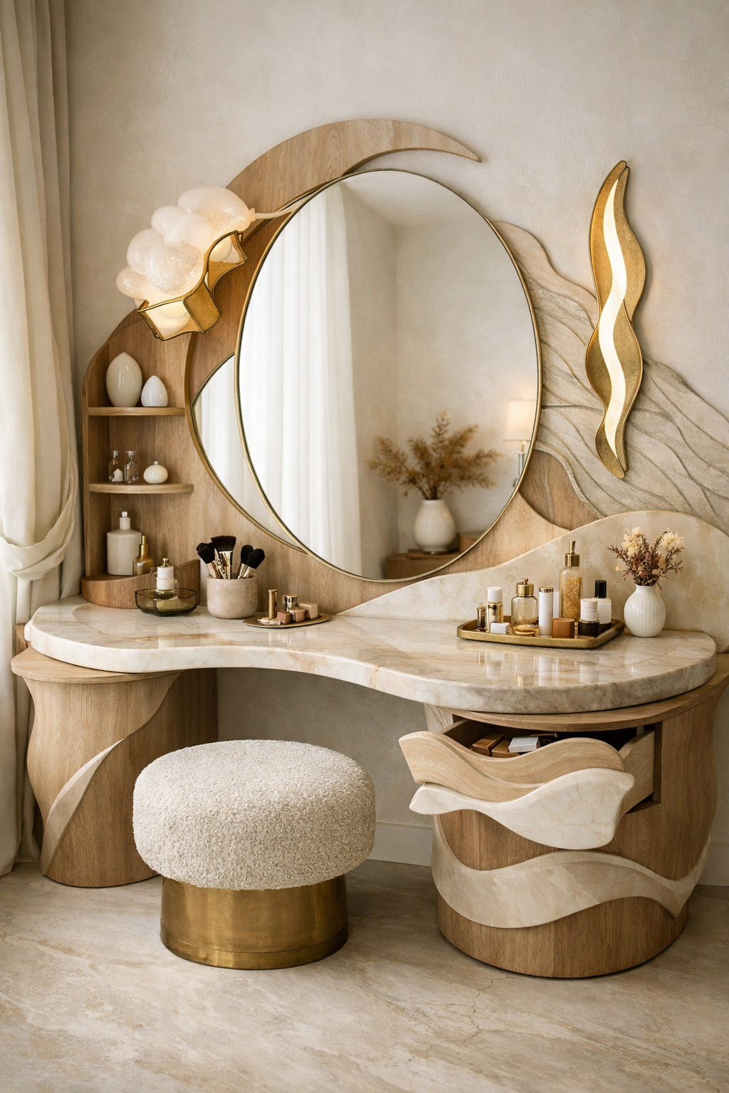 custom artistic vanity design