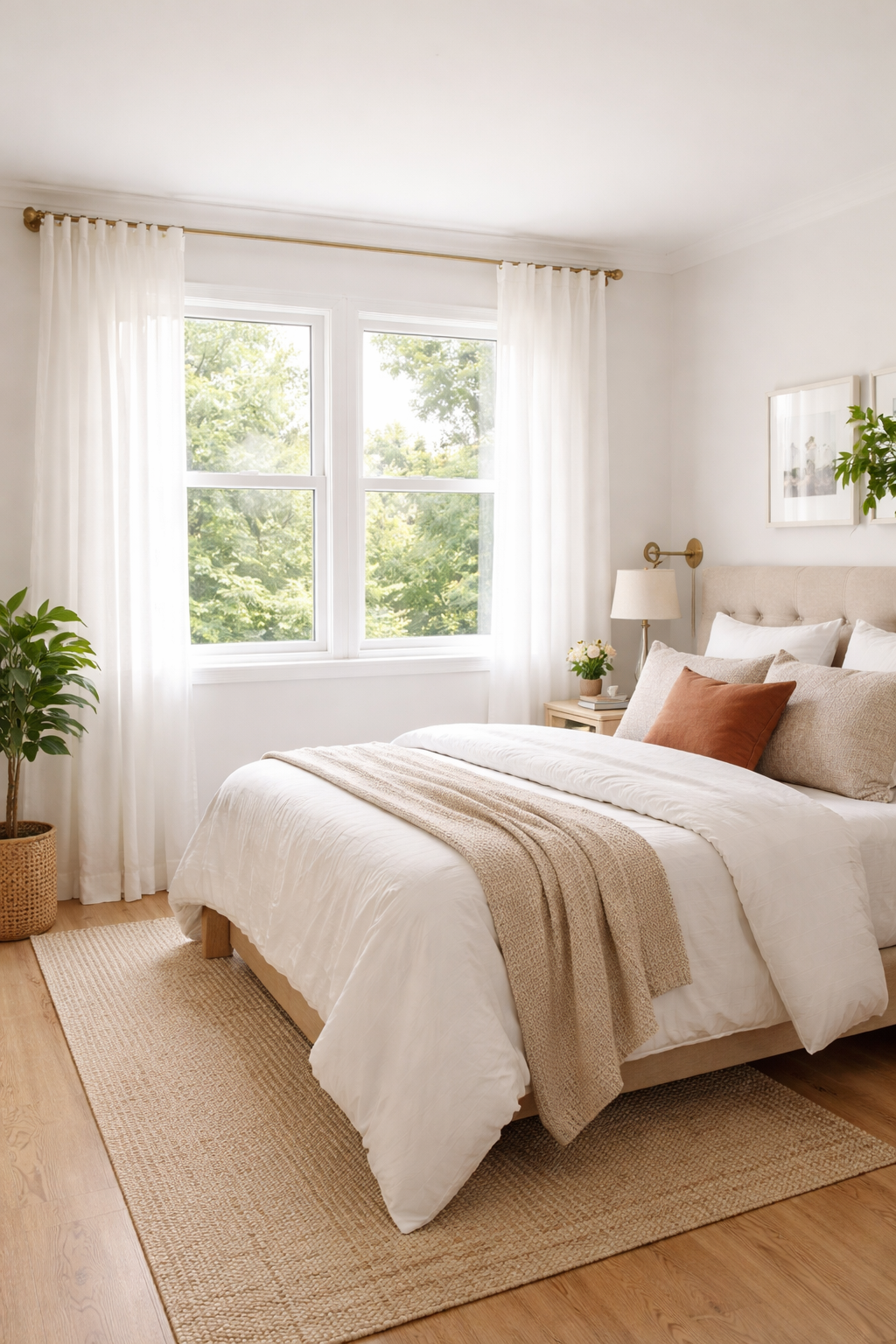 23 Small Bedroom Makeover Ideas With a Big Style Impact 20 clear clutter maximize light