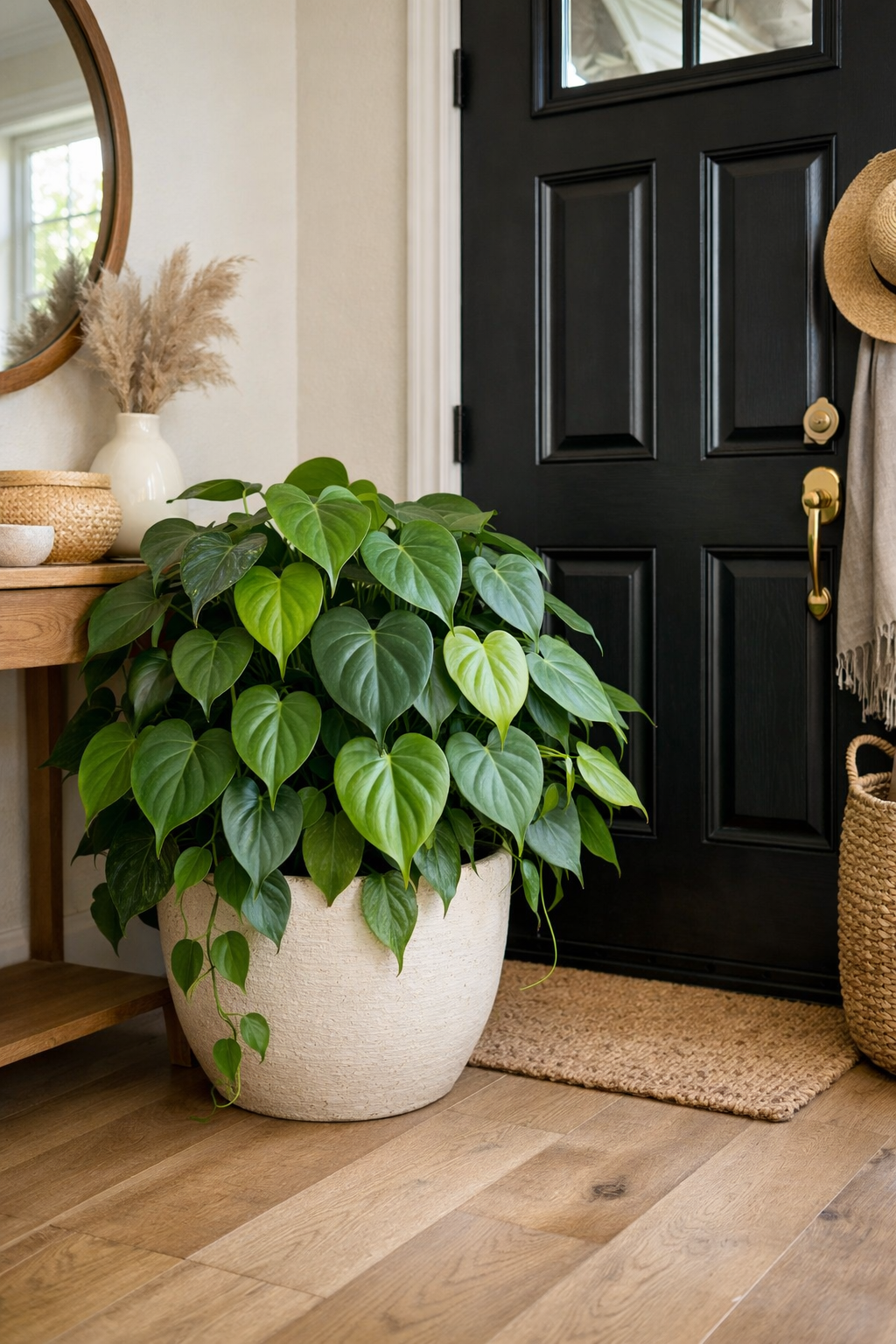 vibrant heart shaped foliage