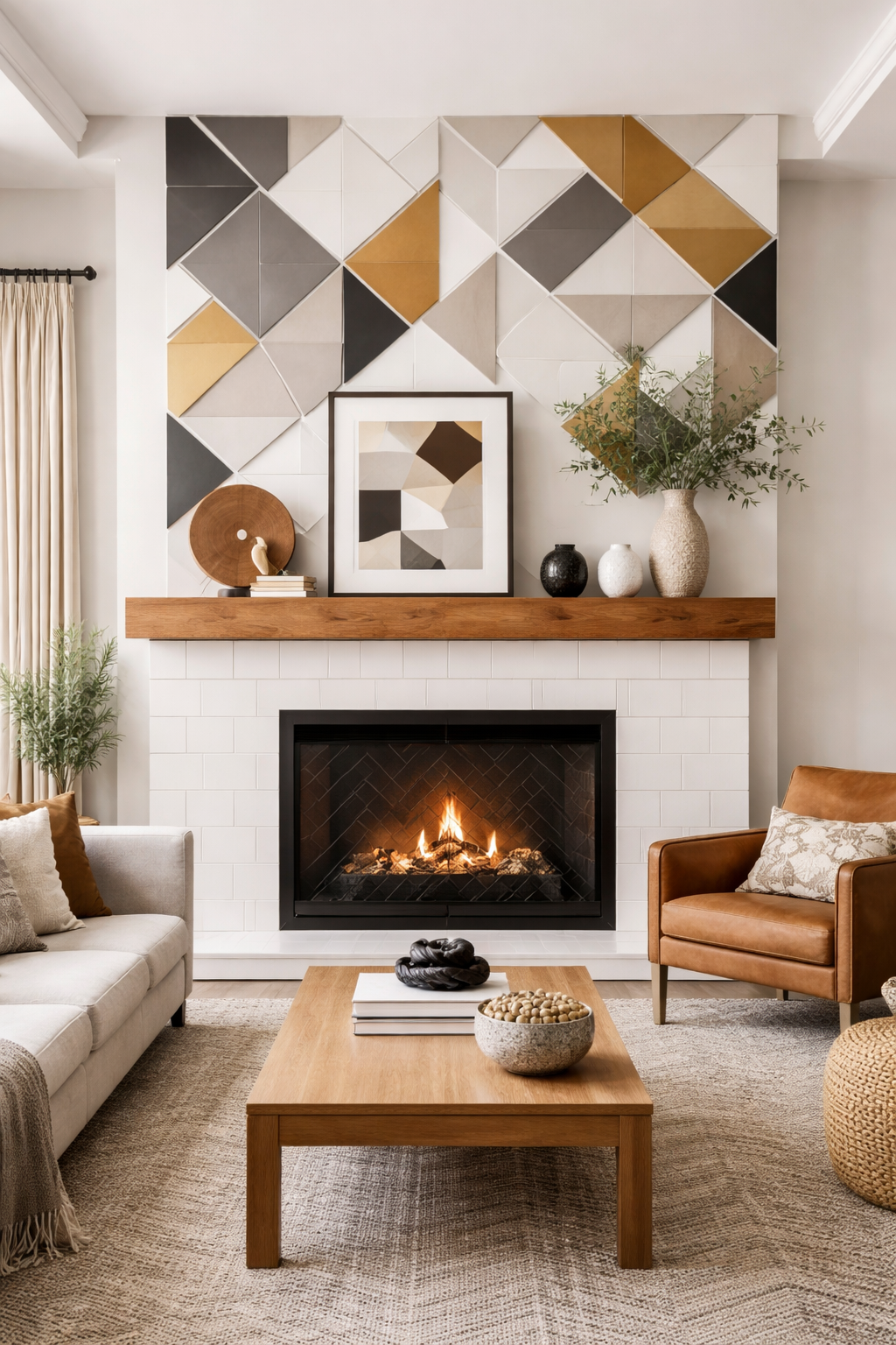 geometric patterns and accents