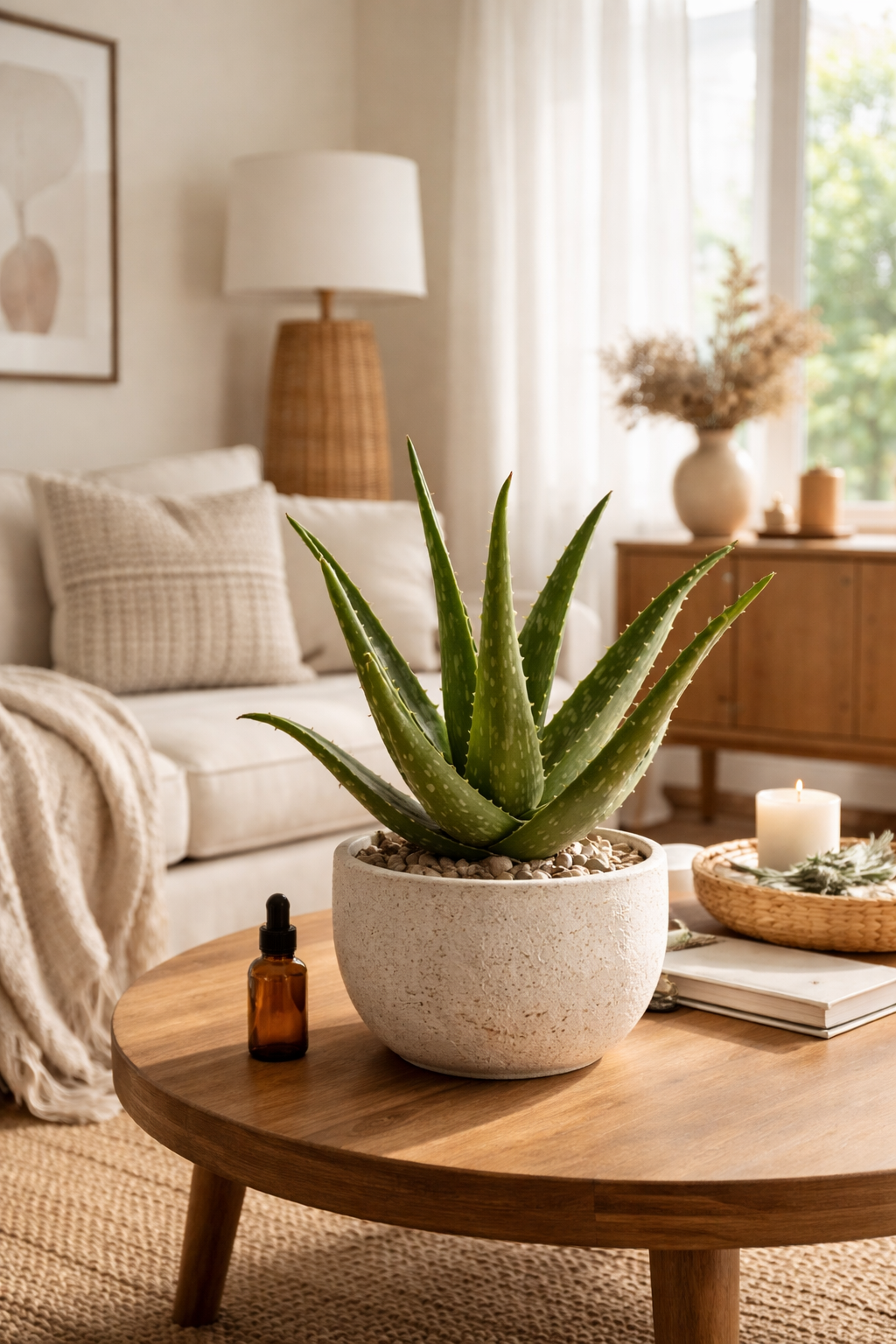 low maintenance healing indoor plant