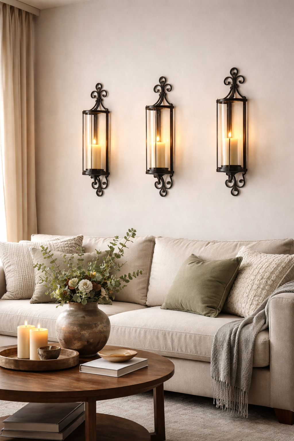 elegant versatile candle displays