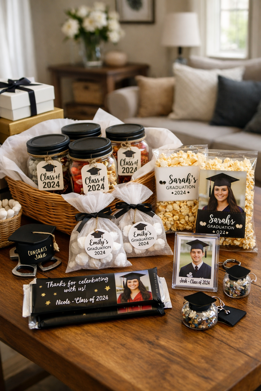 personalized graduation party favors