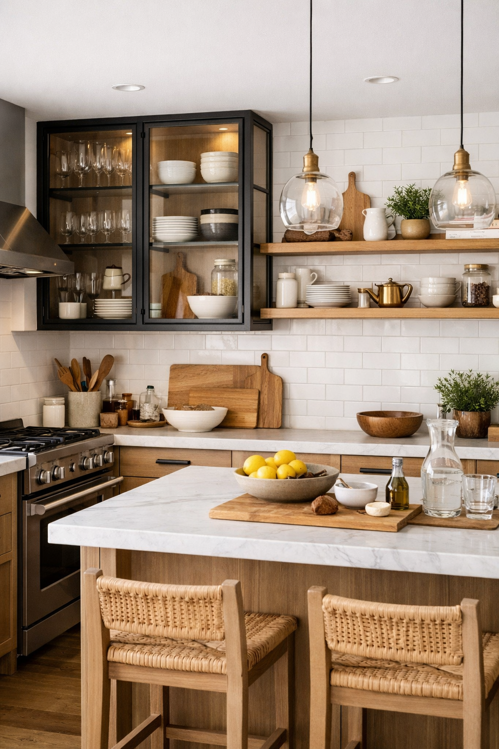 showcase stylish kitchen essentials