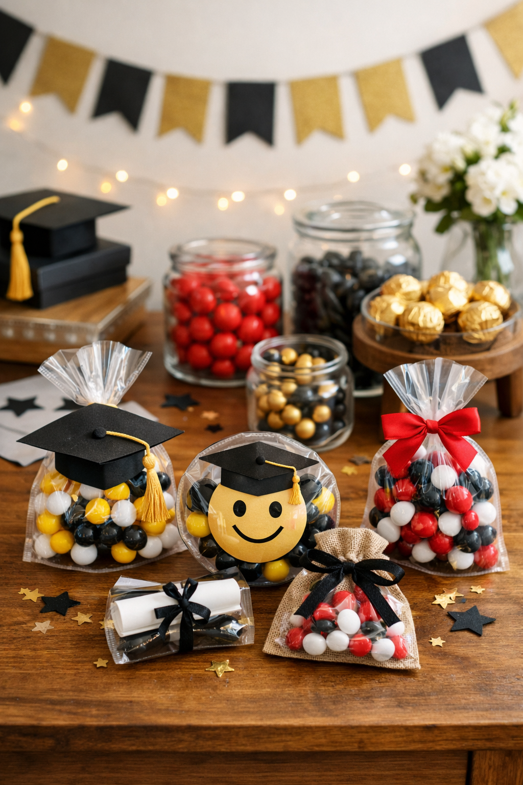 graduation candy pouch ideas