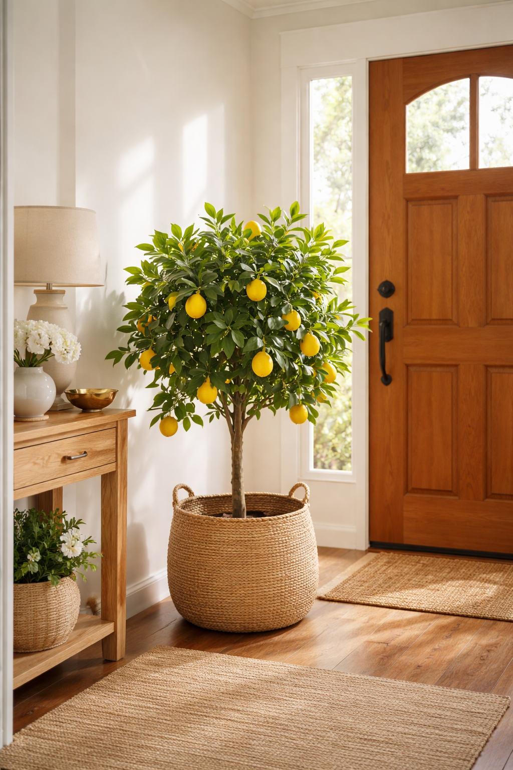 lemon tree brings positive energy