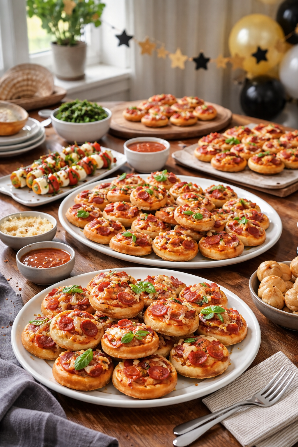 diy mini pizza bites