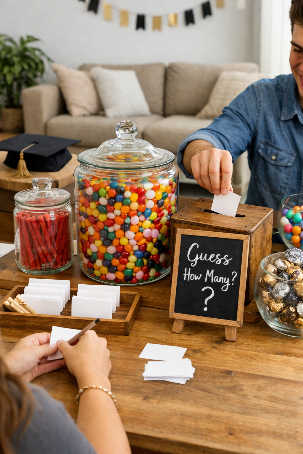 candy guessing game fun