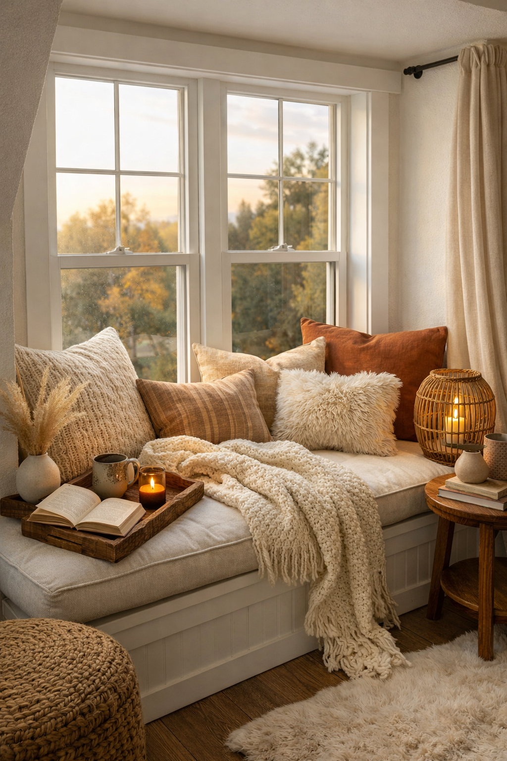 comfy window nook essentials