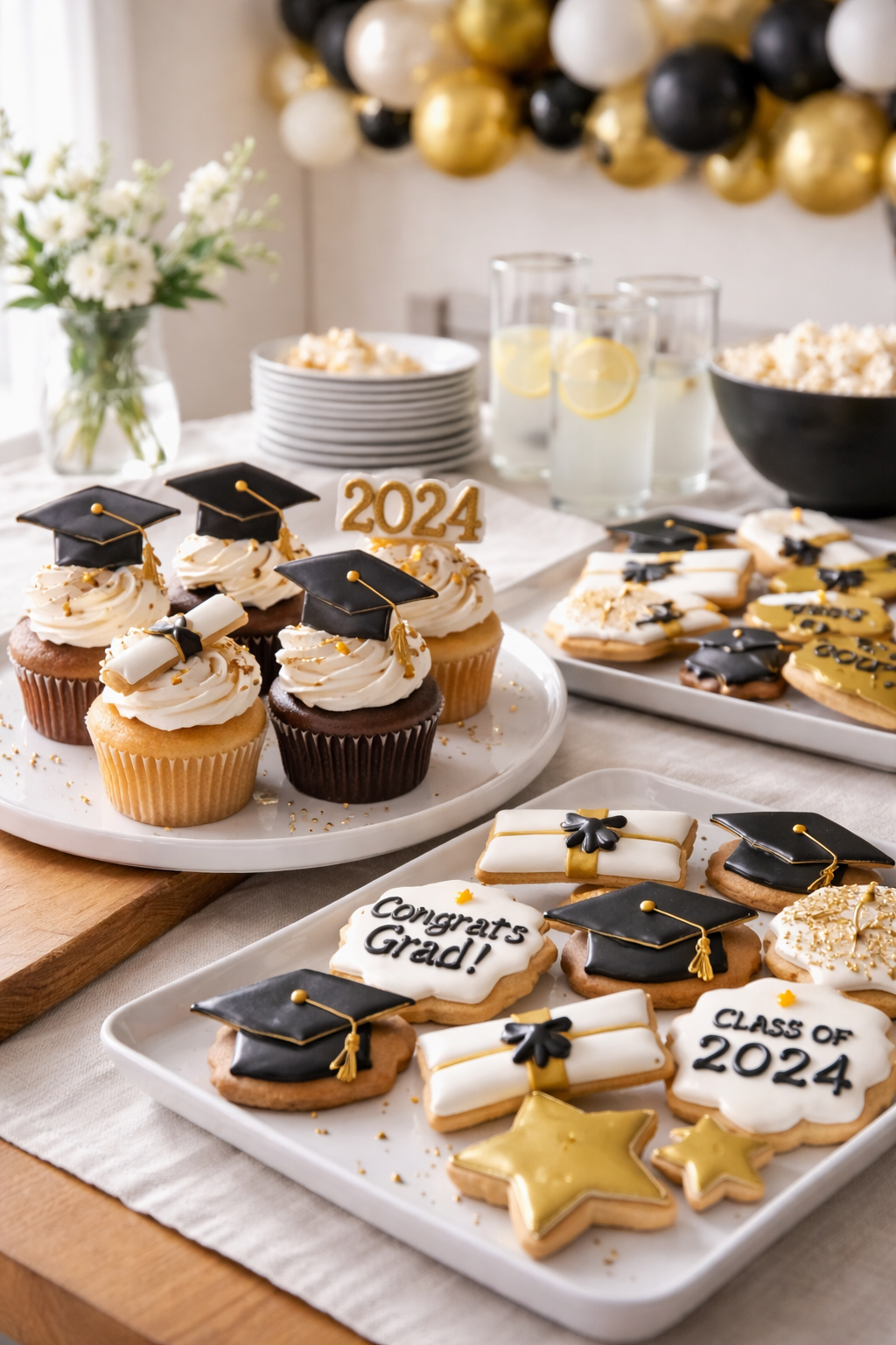 sweet customizable graduation treats