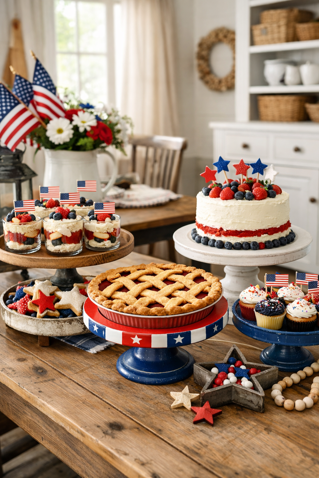 patriotic dessert display ideas