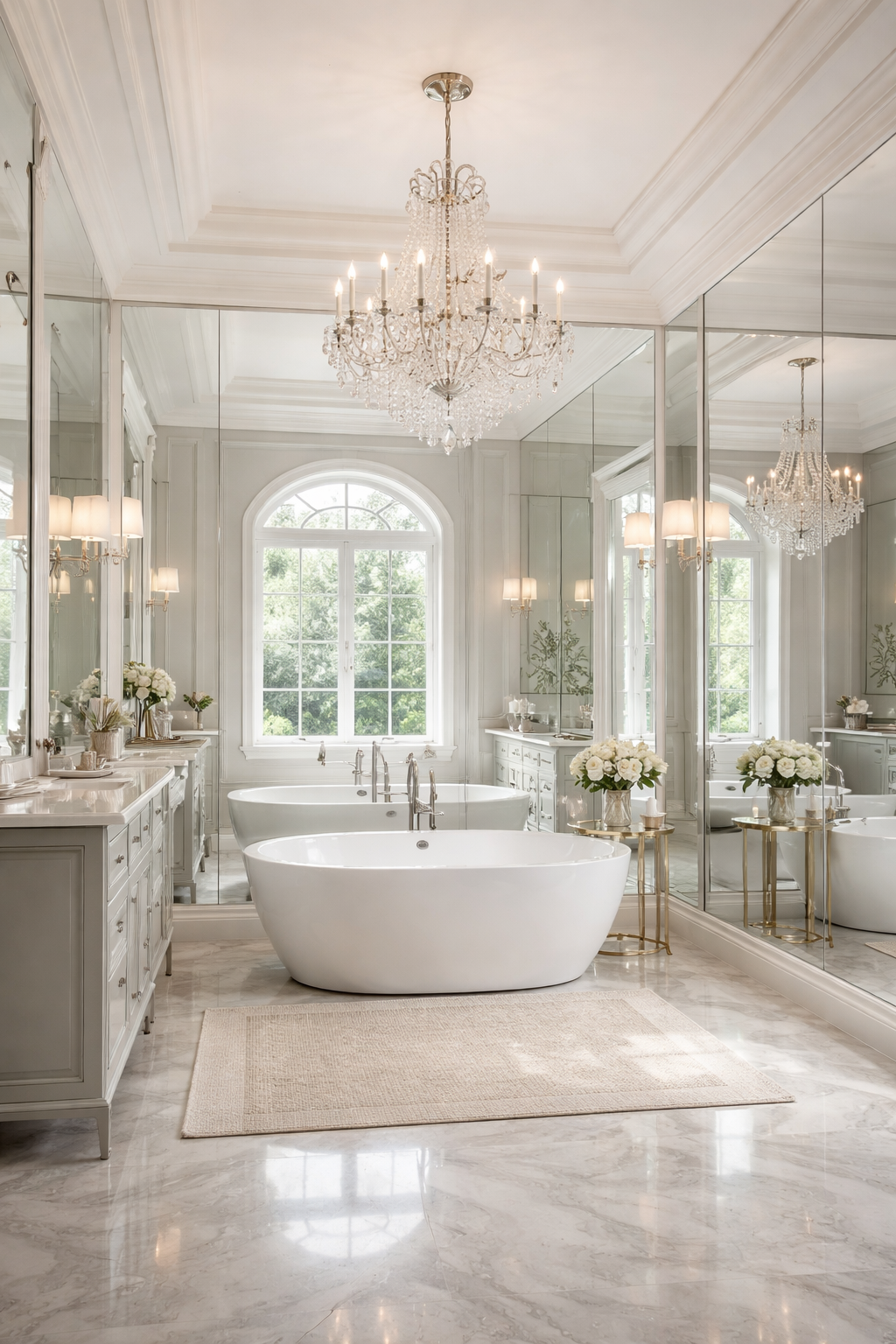 reflective spacious luminous design