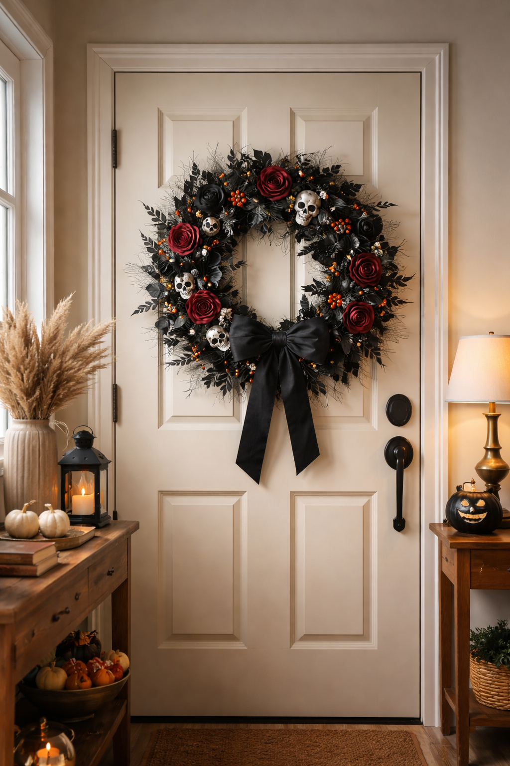 45 Halloween Wreath Ideas to Impress Your Trick-or-Treaters Before October 16 Halloween Wreath