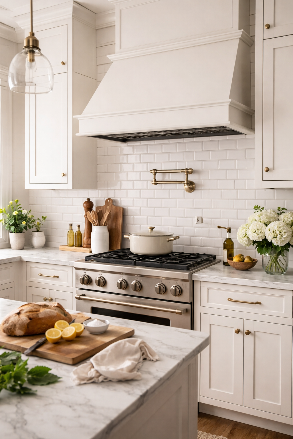 timeless simple backsplash design