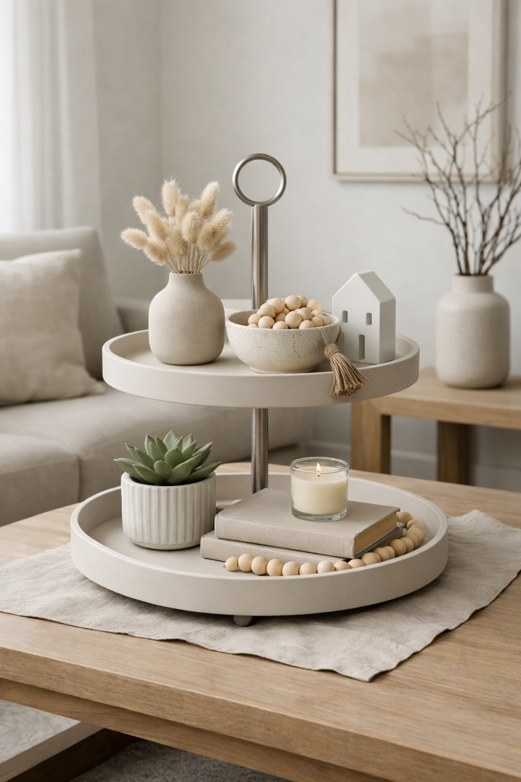 minimalist modern neutral toned decor