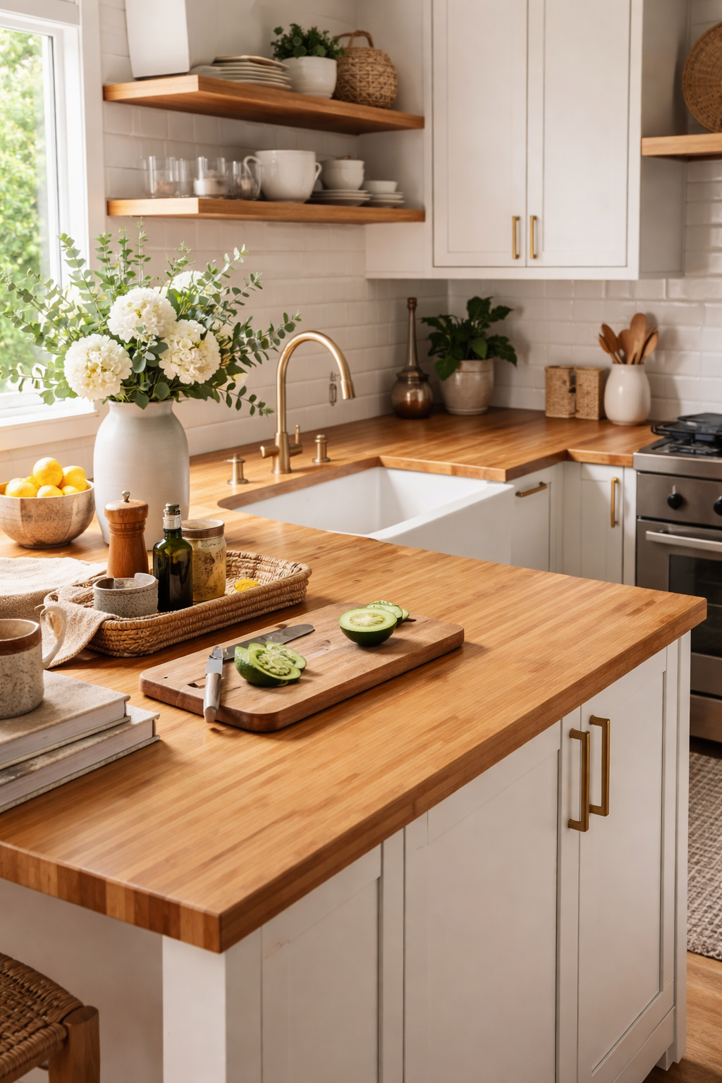 28 Stylish & Functional Kitchen Countertop Ideas to Try Now 18 sustainable stylish durable surfaces