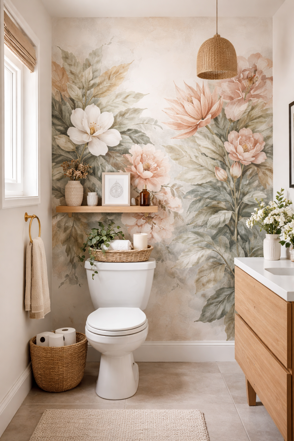 25 Gorgeous Above Toilet Decor Ideas You’ll Want to Steal 19 transformative artistic wall decor