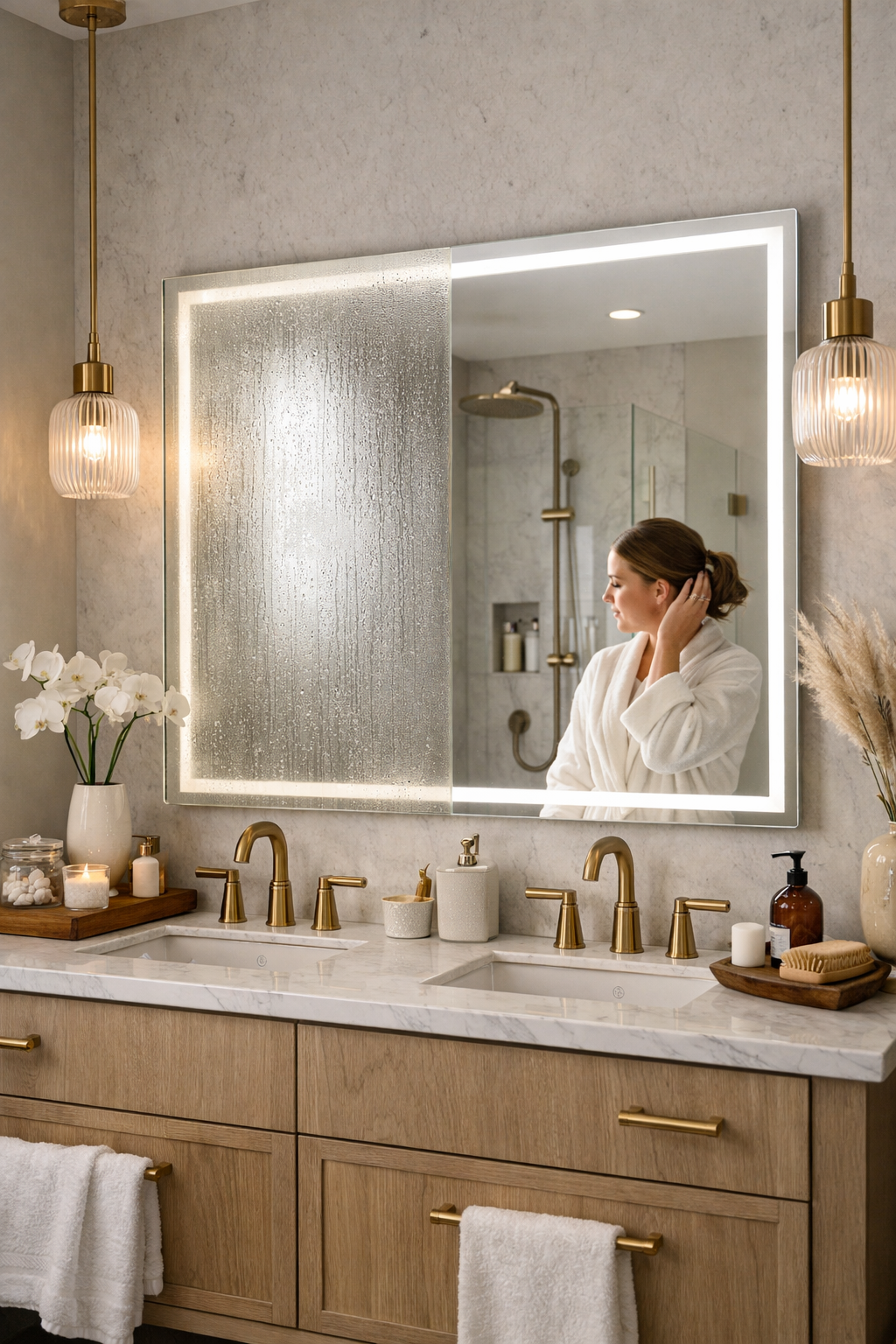 anti fog mirror technology