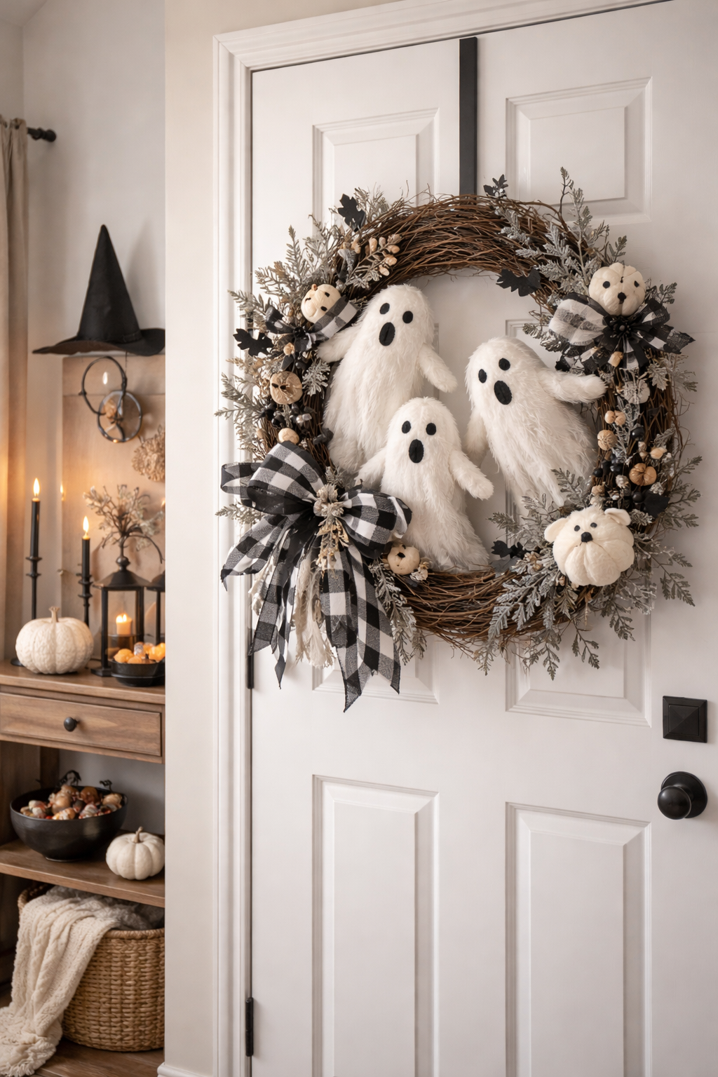 45 Halloween Wreath Ideas to Impress Your Trick-or-Treaters Before October 20 Halloween Wreath